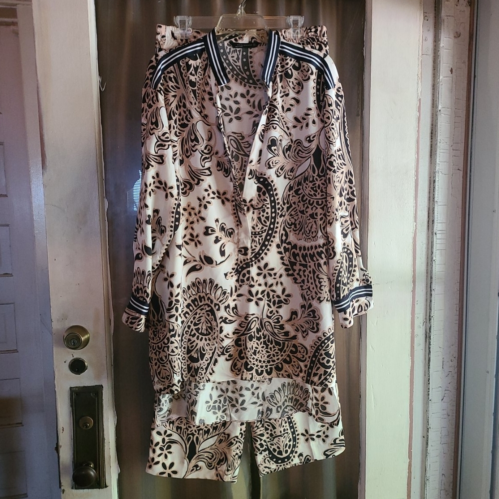 Zara Co-Ord matching Blouse and Pants New!